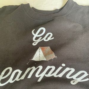 Sub_urban Riot "Go Camping", Blk Sweatshirt, sL